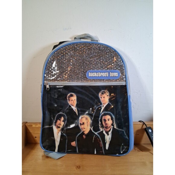 Backstreet Boys Backpack 2001 NWT! 14x11\